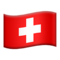 Switzerland emoji on Apple